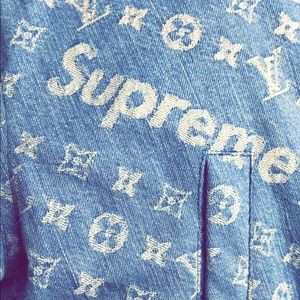 Supreme X LV Denim jacket